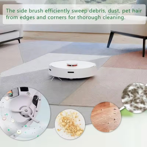 Cepillos Laterales Blancos de <span class=keywords><strong>Precio</strong></span> Directo de Fábrica, Accesorios para Robot de Limpieza Compatibles con la Serie Roborock Q/S/E, Piezas Desmontables - Product Image 4