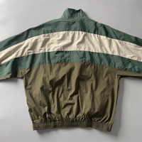 Veste coupe-vent à capuche pour homme, personnalisée, à empiècements, légère, technique, écologique, rétro, sportswear athlétique, fermeture éclair intégrale