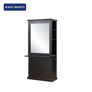 Station de miroir multifonction pour Salon de coiffure, coiffeuse MDF - Product Image 2