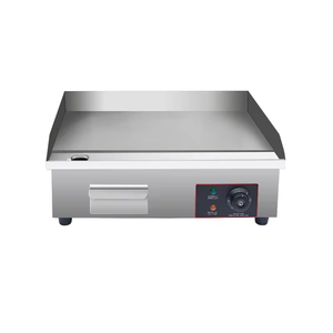 Commerciële Draagbare Elektrische Gegrilde Kachel Metalen Ijzeren Plaat Voor Het Bakken Van Steak Inktvis Noedels En Het Bakken Van Cake Koude Apparatuur - Product Image 3