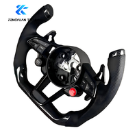 Setir Kemudi Serat Karbon Tempa Khusus untuk Audi A1 A3 A4 A5 A6 A7 RS R8 RS3 C7 Q5 Q7 S3 S5 8V B8 B9 S4 Q3 Q8 Tanpa airbag