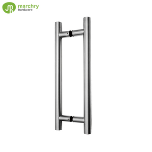 Manija de puerta de césped deslizante para ducha de baño con acabado cromado de acero inoxidable 304 - Product Image 2