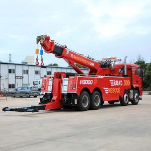 Nuevo Vehículo de Rescate en Carretera de China, SHACMAN H3000S, Diésel, Manual, 8x4, Camión de Remolque Combinado, Camiones de Asistencia en Carretera - Product Image 4