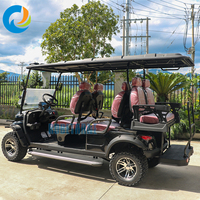 Robetaa Mini Buggy Tout-Terrain Pas Cher, Voiturette de Golf Tout-Terrain 6 Places