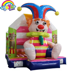 Clown Inflatable Bouncer Kids Play <b>Slide</b> Ball Pit Weather Resistant Home Commercial - Product Image 5