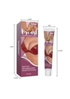 Crema para Aumento de Senos Smmlpun, Crema Reafirmante y Antideslizante para Levantar el Busto, Crema de Masaje para el Cuidado del Pecho para Mujeres