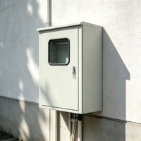 Boîtier électrique extérieur étanche IP55 en acier galvanisé, boîte en tôle vide, montage mural, distribution d'énergie, OEM ODM