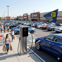 SHUOLEX Nuevo Cargador de Pared para Vehículos Eléctricos con Certificación CE de 7kW/11kW/22kW, Estación Inteligente para el Hogar con Control por Aplicación, RFID Tipo 2, OCPP 1.6J/2.0.1