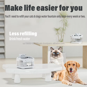 Mangeoire automatique intelligente pour animaux de compagnie Distributeur d'aliments secs en plastique pour chiens et chats - Product Image 6