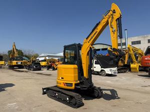 Offre Spéciale – Nouvelle Mini-Excavatrice Compacte sur Chenilles 9035FZTS de Quatre Tonnes, Zéro Balancement Arrière, Puissante et Fiable - Product Image 3