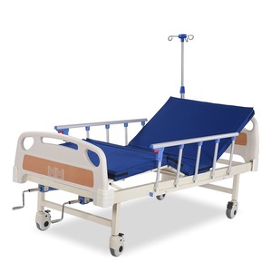 Cama Médica Manual de Manivela Única Enjoying Happiness, de Plástico ABS y Acero, para Hogares de Ancianos y Hospitales, para Pacientes Mayores - Product Image 2