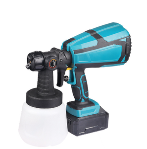Pistola de Pintura Inalámbrica Recargable con Batería de Litio de 18V, Pistola para Pintar Paredes, Máquina Portátil para Pintar con Látex - Product Image 1
