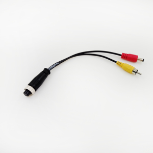 4Pin AV DC xe máy ảnh Adapter hàng không kết nối cáp với <span class=keywords><strong>RCA</strong></span> Nam + DC nam Heads PVC Chất liệu dây nịt - Product Image 5