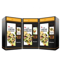 Aangepaste Snack Salade En Steak Wegwerp Lunchdozen Supermarkt Vendlife Automaat Metaal Materiaal