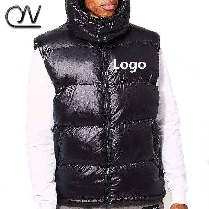 Wholesale Chalecos Para Hombres Weighted Jacket Bubble Sleeveless Puffer Vests for Men