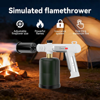 Lance-flammes portatif haute puissance, chalumeau au propane pour cuisine, barbecue, camping, allume-grillades