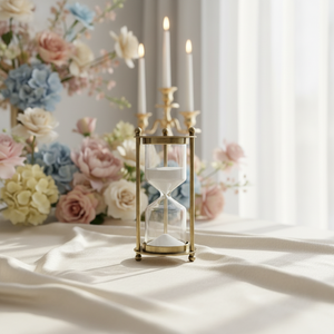 Vintage Metal Hourglass Custom Logo <strong>Sand</strong> <strong>Timer</strong> 1-60 Minutes Glass <strong>Sand</strong> Clock with Customized <strong>Sand</strong> Color for Home Office Decor - Product Image 4