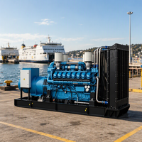 Genset Diesel Weichai 100-1000KW dengan Pengontrol Digital SmartGen Tipe Terbuka