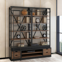 Nouveau design à la mode modulaire haute capacité armoire de remplissage élégant bureau classeur en fer forgé stockage présentoir