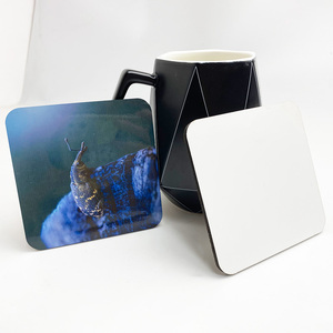 Lot personnalisé <span class=keywords><strong>de</strong></span> sous-verres aux couleurs vives, résistants au soleil, avec art personnalisé, expédition rapide, petits lots, supports vierges pour sublimation, sets <span class=keywords><strong>de</strong></span> <span class=keywords><strong>table</strong></span> - Product Image 5