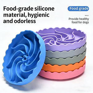 Tapis de léchage anti-étouffement en silicone pour chats et chiens, gamelle d'alimentation lente, jouet d'alimentation étanche pour animaux, gamelles cachées pour friandises - Product Image 2