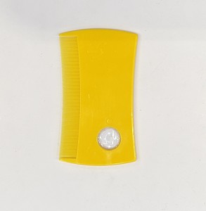 プラスチック製ペットノミコーム、ダニ、シラミ、ダニの櫛を除去するための拡大器付きABSノミコーム - Product Image 2