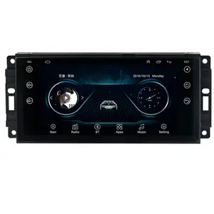 7Inch Android 11 8227L 2 + 32G Auto Multimedia Systeem Auto Stereo Voor Jeep Compass Auto Radio Fm rds Bt Swc Carplay Gps Navigatie