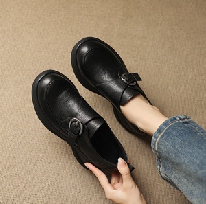 Botas Chelsea de Tobillo para Mujer, Cómodas, Antideslizantes, con Cierre, Diseño Floral, Cuero Genuino, Transpirables e Impermeables - Product Image 5