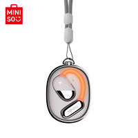 Casque de sport sans fil Miniso M99 BT5.4 Conception montée sur l'oreille Appel amélioré Lumière HD Écouteurs TWS sans suppression de bruit