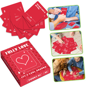 50 Nuevas Tarjetas Divertidas para Parejas, Juego para Romper el Hielo y Fortalecer el Amor, Juego Interactivo para Citas, Tarjetas <span class=keywords><strong>de</strong></span> Juego para Parejas, Completamente Romántico, Vamos a Divertirnos - Product Image 5
