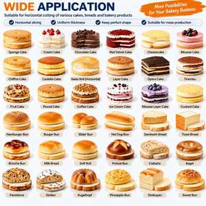 เครื่องตัดขนมปังฝรั่งเศส เครื่องหั่นขนมปังเพนด์มี สำหรับร้านเบเกอรี่และการผลิตขนมปังแซนด์วิช - Product Image 4