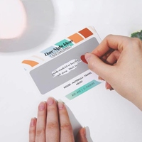 Cartes à gratter personnalisées avec design amusant, règles du jeu, emballage en rouleau, cartes à gratter à collectionner