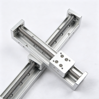 Kit universel de vis à billes trapézoïdale avec moteur, écrou en alliage d'aluminium et arbre fileté pour routeur CNC, tour et applications industrielles mécaniques DIY