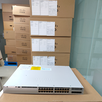 Nouveau commutateur d'accès Ethernet de couche 2 d'origine C9300-24P-E série 9300 Gigabit PoE + Network Essentials Garantie 1 an SNMP