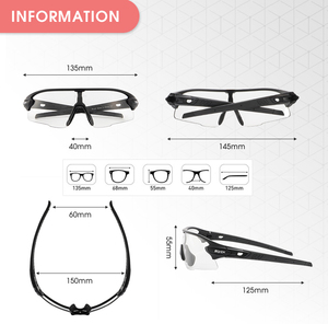 Lunettes <span class=keywords><strong>de</strong></span> cyclisme <span class=keywords><strong>de</strong></span> marque 2024 Photochromiques Rouge Bleu TR90 Hommes Femmes Vélo <span class=keywords><strong>de</strong></span> <span class=keywords><strong>route</strong></span> UV400 Sport Cyclisme Course à pied Lunettes <span class=keywords><strong>de</strong></span> protection - Product Image 3