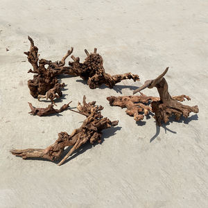 Driftwood aquário tanque de peixes malásia, madeira de mangrove natural, driftwood para aquário