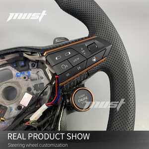 Volante de Fibra de Carbono Personalizado para Seat Cupra 2018-2025 Formentor VZ5 Tavascan Terramar Leon Ibiza Ateca <span class=keywords><strong>Arona</strong></span> Born VZ - Product Image 4