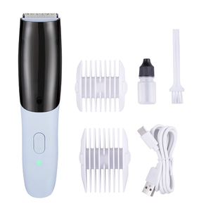 Tagliacapelli Elettrico Silenzioso per Bambini con Lame in Acciaio Inox, Senza Fili, per <span class=keywords><strong>Taglio</strong></span> Capelli Neonati e Bambini Piccoli, Versione USA - Product Image 1