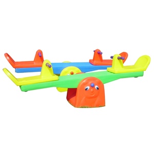 Hochwertige Kinder Kunststoff Wippe Sitz Kleinkind Indoor Kunststoff Spielzeug Baby Kunststoff Wippe Unisex 30 Edelstahl 2 in 1 Knoblauch Wippe - Product Image 1