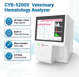 Analizador de Sangre Veterinario Automático de 3 Partes CYB-5200V, Contador de Células Sanguíneas para Animales, Máquina CBC para Hospitales Veterinarios - Product Image 2