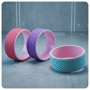 Eco Friendly Yoga Roller Wheel Pilates Magic <b>Circle</b> Home Gym Weight Loss Back Beauty Training Equipment For Yoga Beginner - Product Image 3