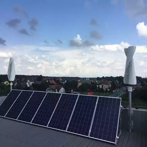 Molino de viento de alta eficiencia 2000W 5000W 10kw Generador de turbina eólica de eje vertical 120V 220V Sistema de red apagado/encendido para uso doméstico - Product Image 4