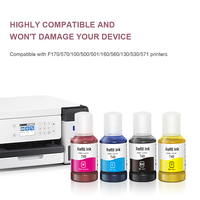 Encre de sublimation T49 140 ml – Recharge pour imprimantes Epson F170, F570, F500, F501, F560, F160, F130, F530 – Idéale pour l'impression sur polyester et nylon