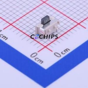 TS-1010B-C-B Tactile Switch SMD Switch Single Pole Single Throw Rectangle Button 2.6N Horizontal Mount - Product Image 1