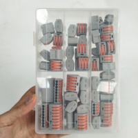 212 213 214 215 218 0,8-4mm² 32A 400V CE-Zertifizierte Kupferdraht-Schnellverbinder Schnellverdrahtungs-Anschlussklemme Block im Beutel