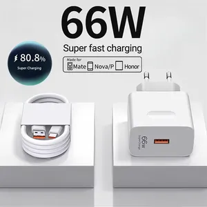 Câble de <span class=keywords><strong>chargeur</strong></span> Super Rapide 6A 66W C pour <span class=keywords><strong>Huawei</strong></span> Mate 40/50/70 Nova 8/<span class=keywords><strong>9</strong></span>/10 <span class=keywords><strong>Honor</strong></span> 50/70/90/100/200 Lite X7/X8/X9/Magic 5 iPhone OTG - Product Image 2