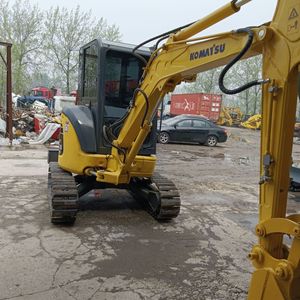 100% Mini pelles d'occasion Komatsu d'origine (PC35MR/PC55MR/PC60/PC70) Composants hydrauliques, y compris moteur central et pompe - Product Image 1