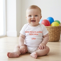 Combinaison pour bébé de 0 à 24 mois, 100% coton, fermeture à boutons pression, vente en gros