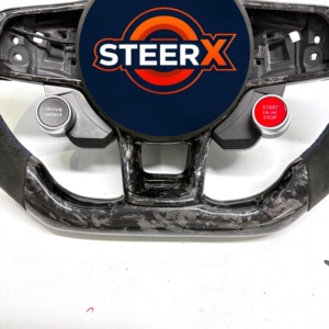 Volante de Repuesto Directo para <span class=keywords><strong>VW</strong></span> GTI, Compatible con Golf MK7, Sagitar, Sportsvan, Teramont, Scirocco B8, en Fibra de Carbono Forjada - Product Image 5