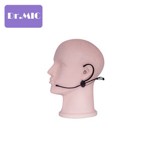 Mejor precio Micrófono con cable Entrevista Grabación Enseñanza Diadema Micrófono Negro Auriculares plegables Micrófono - Product Image 3